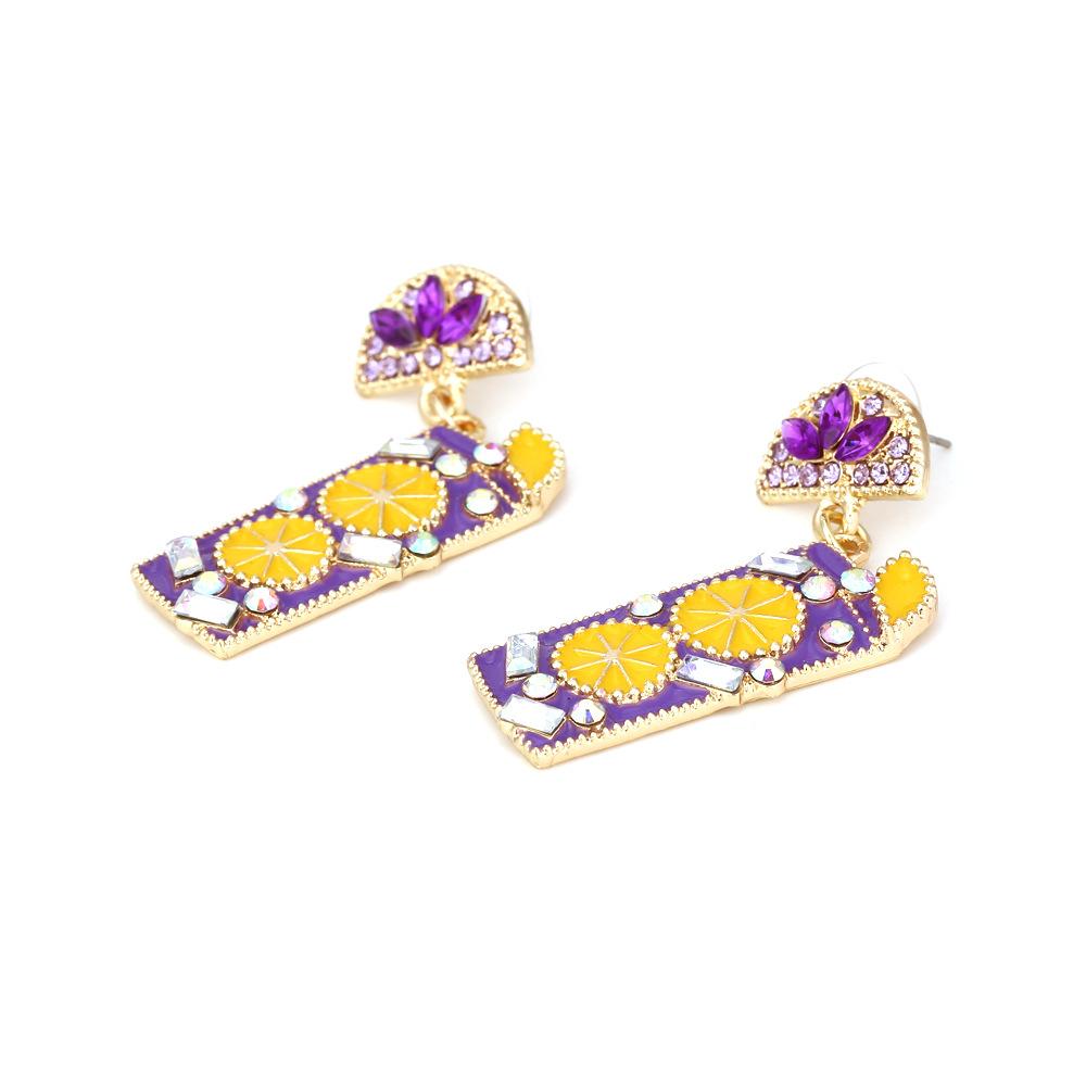 Zarte Diamant-Ohrringe mit Tropfen-Design – KYMA
