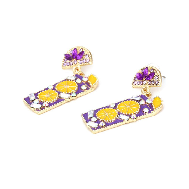 Zarte Diamant-Ohrringe mit Tropfen-Design – KYMA
