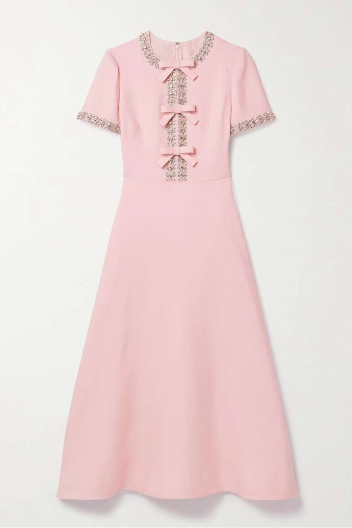 Zoe Midikleid, Detail der Schleife - KYMA